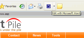Figure 2 editing with Microsoft Word option