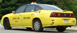 A taxi in Baltimore